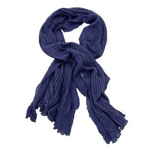 Alessandra Bacci Firenze women’s mohair blend open knit wrap long scarf strol